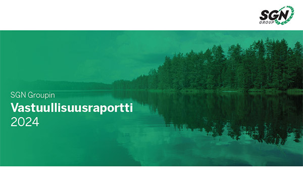 SGN Vastuullisuusraportti