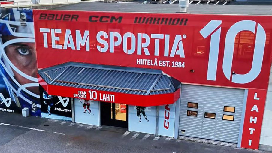 Uusin Team Sportia myymälä Lahteen